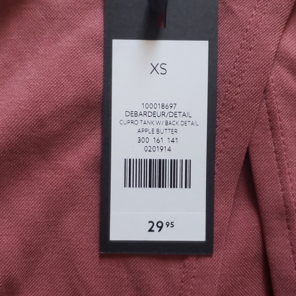 Dynamite cupro tank with open twist back - Picture 3 of 3